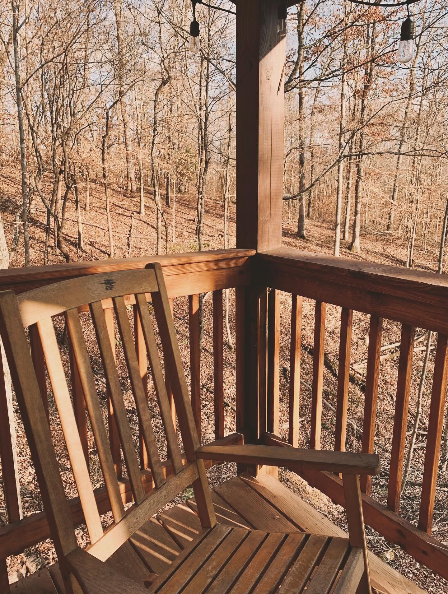 Porch rocking chair