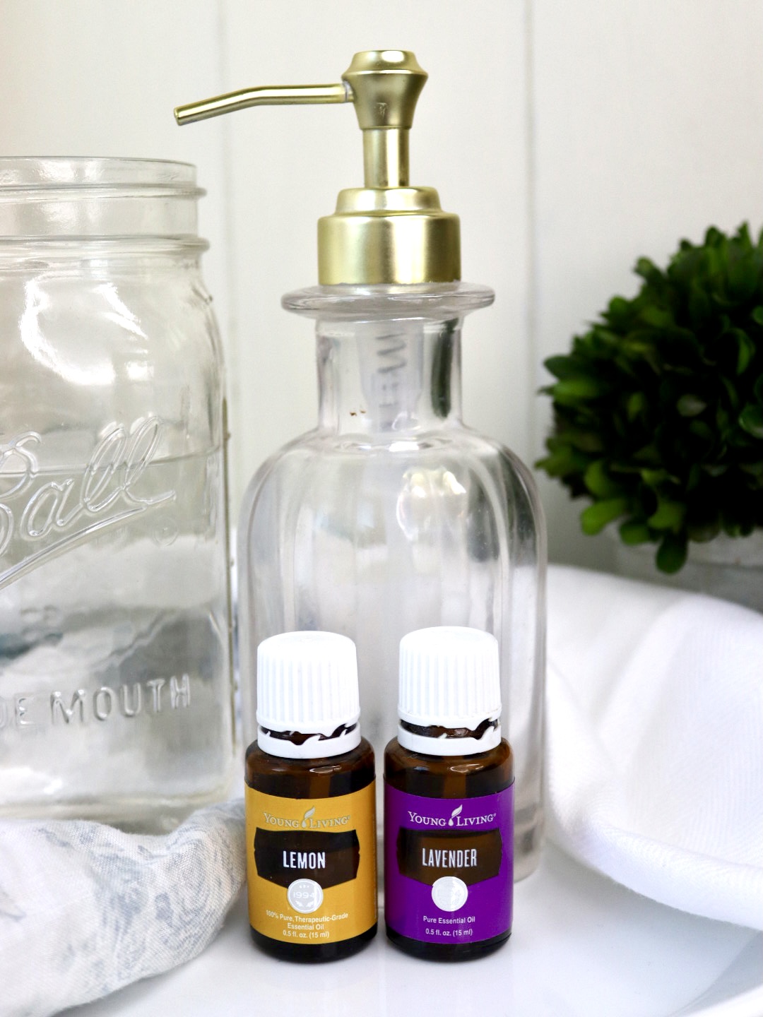 Essential Oil Scented DIY Liquid Hand Soap